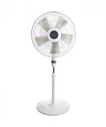 Holmes Oscillating 16 Inch Blade Stand Fan with Metal Grill in White - $115.70 CAD