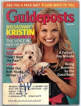 Kristin Chenoweth signed June 2004 Guideposts Magazine- COA (Wicked/Glinda/Count - £44.06 GBP