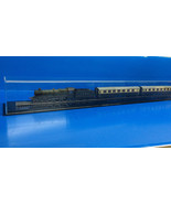 Train Display case HO scale 39" long with black acrylic base UV Filtering - $69.25