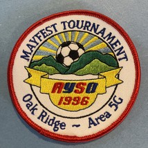 Mayfest Tournament AYSO 1996 Oak Ridge Area 5G Soccer Patch - £4.71 GBP