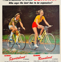 1977 Schwinn Bicycle Co Advertisement Vintage Sportabout Runabout Bikes ... - $460.52 MXN