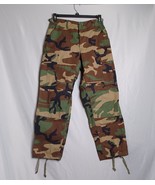 Camouflage Pants Mens Small Short Button Fly Hot Weather Woodland Camo M... - $748.70 MXN