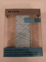 Belkin F8Z403 Light Blue Grip Tight Groove Silicone Sleeve For iPod Nano New - £16.01 GBP