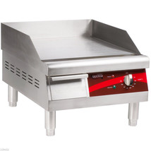 Avantco EG16N 16&quot; Electric Commercial Countertop Griddle with rebate - £553.47 GBP