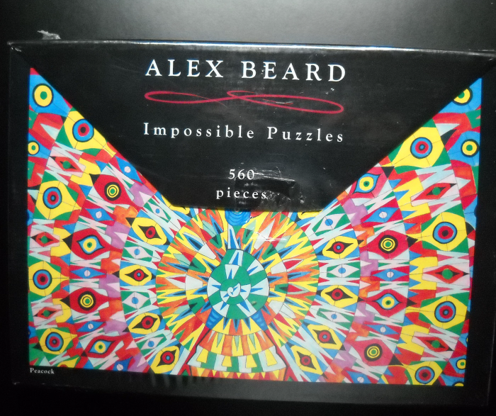 Great American Puzzle Factory 2009 Peacock Alex Beard Impossbile Puzzle Sealed - $12.99