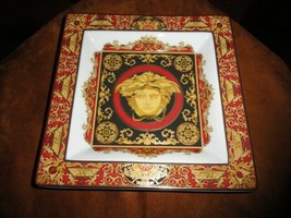 Versace Medusa  Large Size 8.75&quot; Square Tray - £232.14 GBP
