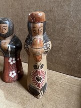 Vtg 6” Mexico Tonala Wise men Christmas Nativity Figures Hand Painted - £31.54 GBP