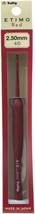 Tulip Etimo Red Crochet Hook W/ Cushion Grip-Size 4/2.50mm - £14.06 GBP