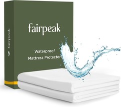 Waterproof Mattress Protector, Soft Breathable Noiseless Mattress, Full ... - $35.92