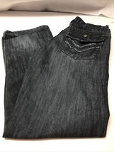 GS114 Denim Straight Denim Jeans Size 18 KG EUC Rodeo Cowgirl Ranch - $282.69 MXN