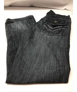 GS114 Denim Straight Denim Jeans Size 18 KG EUC Rodeo Cowgirl Ranch - €12,79 EUR