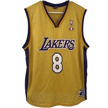 VTG  Los Angeles Lakers Jersey Kobe Bryant Gold Size 40 XL # 8 - $148.49