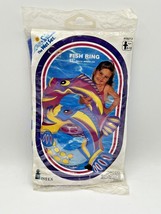 New Vintage 1994 Intex Inflatable Floaty 31” Fish Ring # 59212 Swim Pool Toy - £9.38 GBP
