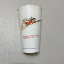 Shazam Mary Batson DC comics 7 11 slurpee cup Shazam Mary Batson 1973 7-11 - $24.87