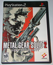 Playstation 2 - Metal Gear Solid 2 Sons Of Liberty(Complete With Manual) - £11.99 GBP