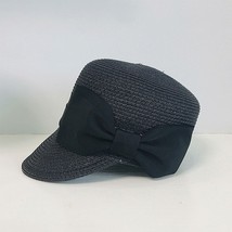 Women's Summer Hat Bow  Flat Top  Protection Cap Female  Hats for Women   Beret  - $190.00