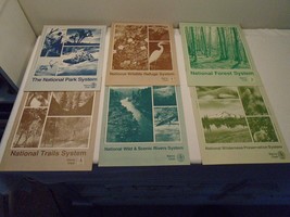 LOT OF 6  1980s Sierra Club National Parks, Forest, Trails, Rivers BOOKLETS - $12.16