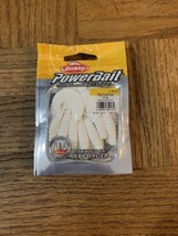 Berkley Powerbait Power Grub White 3 in-1ea 15 ct Pkg.-Brand New-SHIPS N 24 HOUR - £19.32 GBP