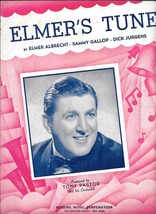 Elmer&#39;s Tune 1941 Piano Sheet Music by Elmer Albrecht, Sammy Gallop,  Je... - $25.00
