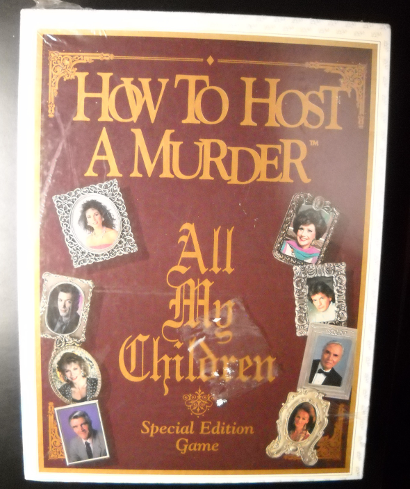 Primary image for How To Host A Murder 1991 All My Children Edition Erica Kane Unused Sealed Box