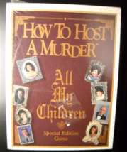 How To Host A Murder 1991 All My Children Edition Erica Kane Unused Seal... - £8.60 GBP