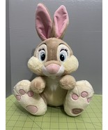 Authentic Disney Store Miss Bunny Rabbit Bambi Thumper Girlfriend Plush 14&quot; - $19.79