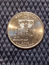 2008 P New Mexico 50 States Quarter Uncirculated from New Rolls - £1.97 GBP