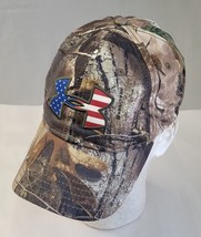 Under Armour Camo USA Cap Adjustable Hat Hunting Snapback Cap Stars RealTree - £13.50 GBP