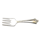 Sterling Silver Baby Fork Art Deco 3 3/8” Long  1920s-40s Vintage Baby Collect.