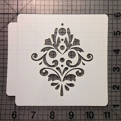 Damask Stencil 126 - $3.50+