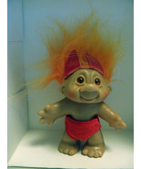 1986 Dam Orange Hair Devil Troll Doll - $228.09 MXN
