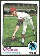 Cleveland Indians Steve Mingori 1973 Topps Baseball Card # 532 nr mt - £1.76 GBP