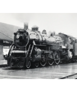 Canadian National Railway CN #5607 4-6-2 Locomotive Train B&amp;W Photograph - £9.16 GBP