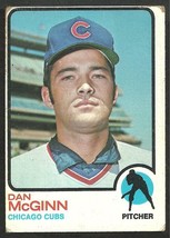 Chicago Cubs Dan McGinn 1973 Topps Baseball Card # 527 g/vg - £0.39 GBP