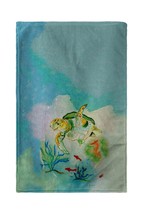 Betsy Drake Betsy&#39;s Sea Turtle Kitchen Towel - £23.73 GBP