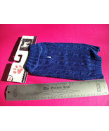 Pet Gift Dog Clothes XS Solid Dark Blue Sweater Outfit Cold Weather Wear... - €4,67 EUR