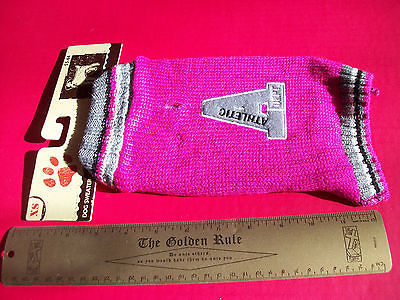 Pet Gift Dog Clothes XS Pink Athletic Dept Sweater Outfit Cold Weather A... - $5.49