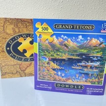 Grand Tetons National Park Series Dowdle 500  Pcs Jigsaw Puzzle Poster &amp;... - $9.89