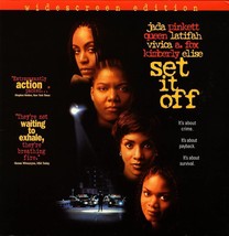 Set It Off Jada Pinkett Queen Latifah Laserdisc Rare - £7.95 GBP