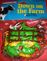 Down On the Farm by Tootsie Toys Farm Animals (1990) - £4.63 GBP