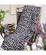 [Animal Leopard Brown]Micro Mink Throw Blanket   - $46.99