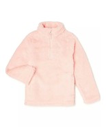 Wonder Nation ~ Size 6/6X ~ Peach Whisper ~ Faux Fur ~ 1/4 Zip ~ Pullove... - $428.03 MXN