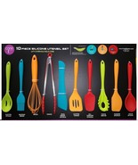 Core Kitchen 10 Piece Silicone Utensil Set With Overmold Solid Core - Mu... - €76,94 EUR