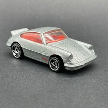 Hot Wheels Porsche Carrera 911 Sports Car Silver Saw Blade Wheels Diecas... - $15.76