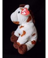 Ty Pluffies Plush GALLOPS Pony HORSE Brown White Beanie Baby Stuffed  2005&quot; - $14.70 CAD