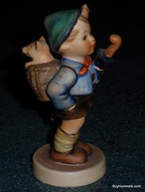 &quot;Home From Market&quot; Goebel Hummel Figurine #198 2/0 TMK4 Boy With Piglet - GIFT! - £40.44 GBP