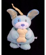 Baby Adventures Puppy Dog Green Blue Musical Crib Pull Yellow bone - €16,63 EUR