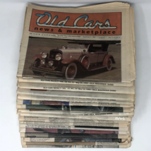 Lot of 15 Old Cars Weekly News and Marketplace 1990 Iola WI Vintage Anti... - $35.96