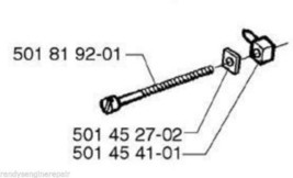 BAR CHAIN TENSIONER HUSQVARNA 334 335 336 338 339 xpt - £14.37 GBP