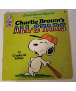 Charlie Brown&#39;s All Stars no.402  Read along book VG - £3.70 GBP